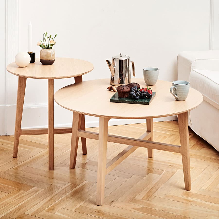 nordic coffeetable and sidetable