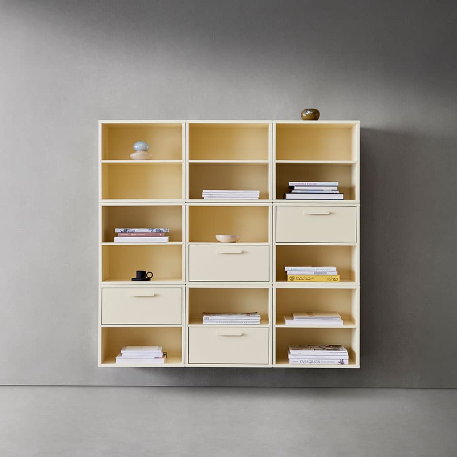 Keep bookcase system designed for Hammel furniture